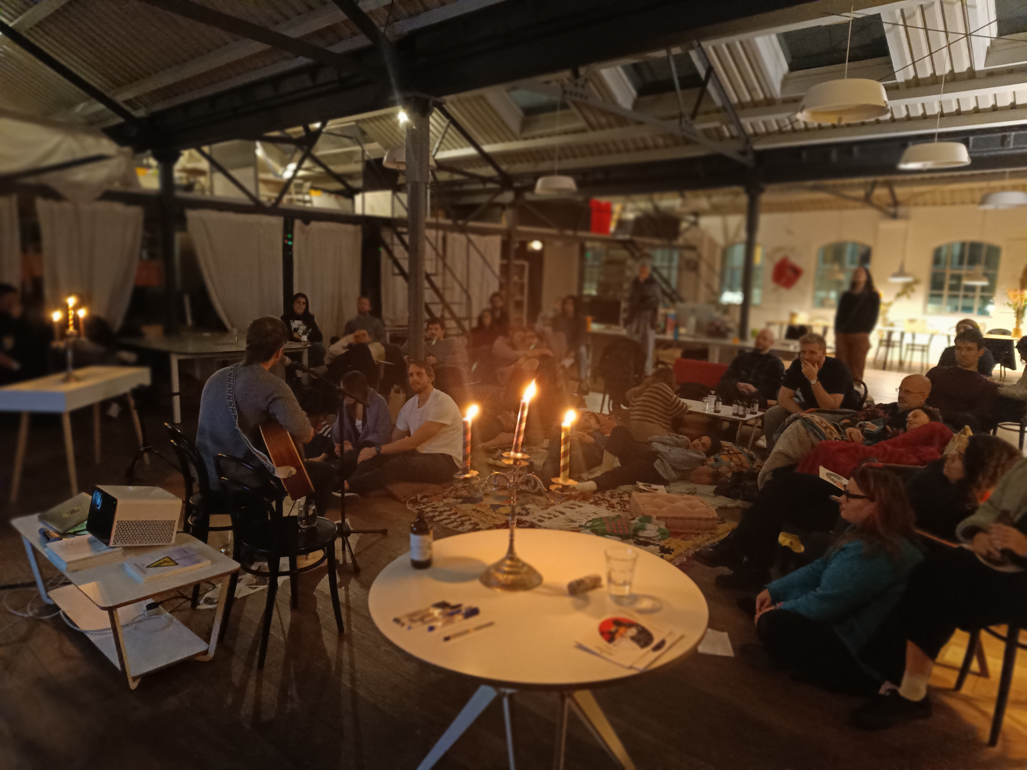MacEagon performing at Made by Many in London.