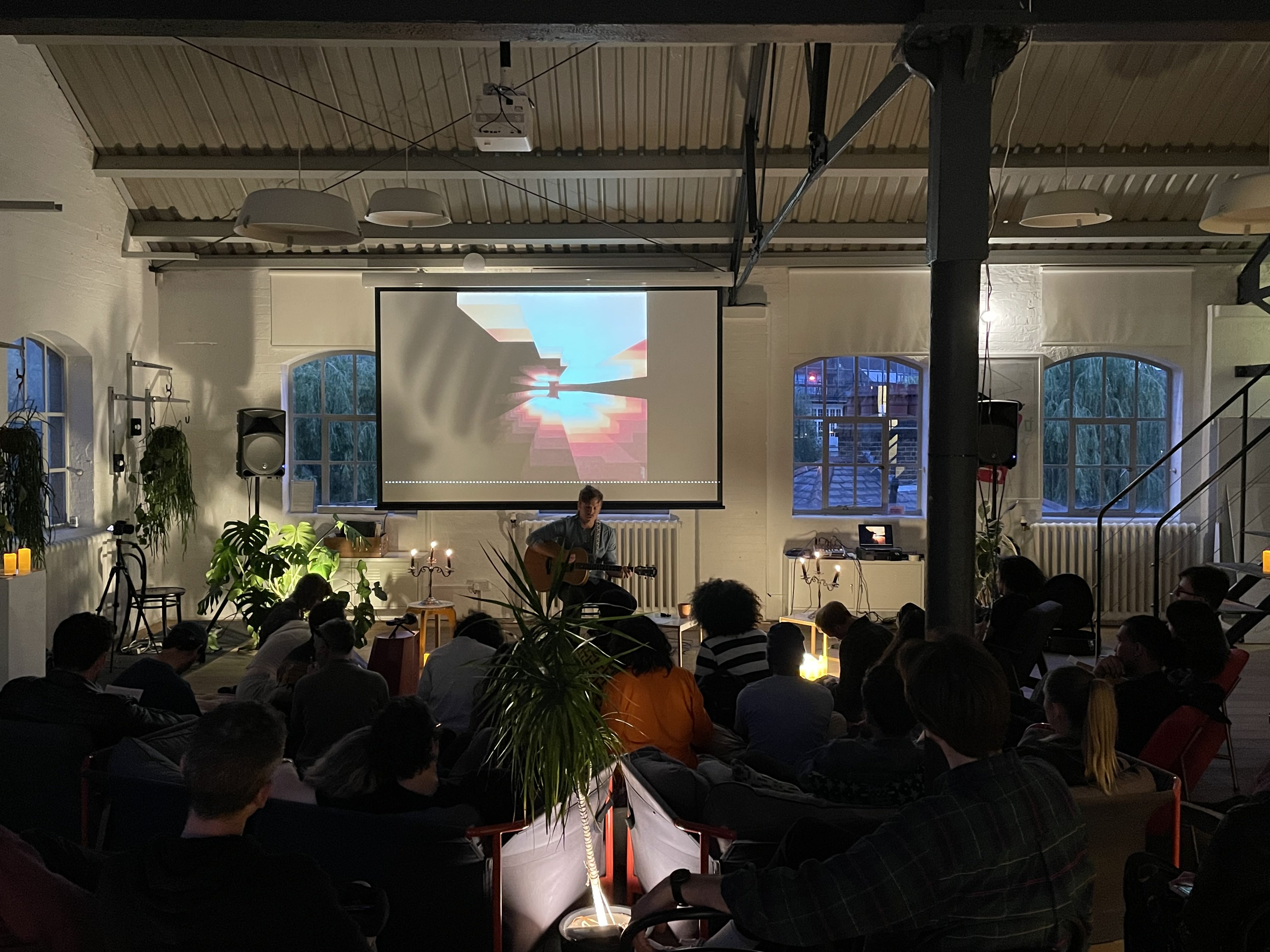 MacEagon performing at Made by Many in London.